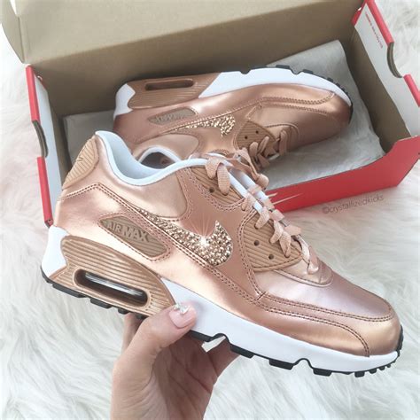 nike schuhe rosa metallic|nike air max 90 rose gold.